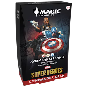 Magic: The Gathering® | Marvel Super Heroes Commander Decks Avengers Assemble | Arkham Games and Comics