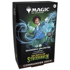Secrets of Strixhaven Commander Decks Quandrix Unlimited | Arkham Games and Comics