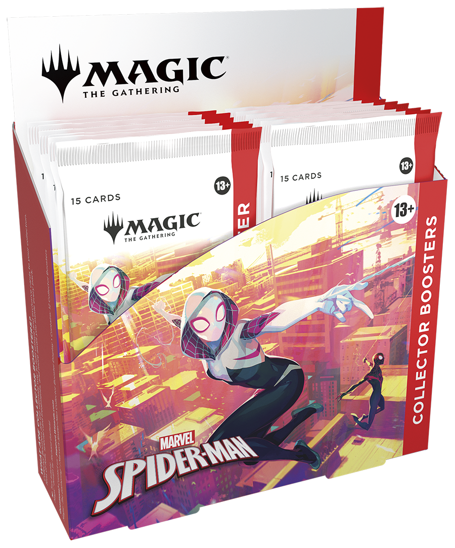 Magic the Gathering: Marvel's Spider-Man Collector Booster Display | Arkham Games and Comics