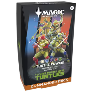 Magic: The Gathering® | Teenage Mutant Ninja Turtles Commander Deck | Arkham Games and Comics