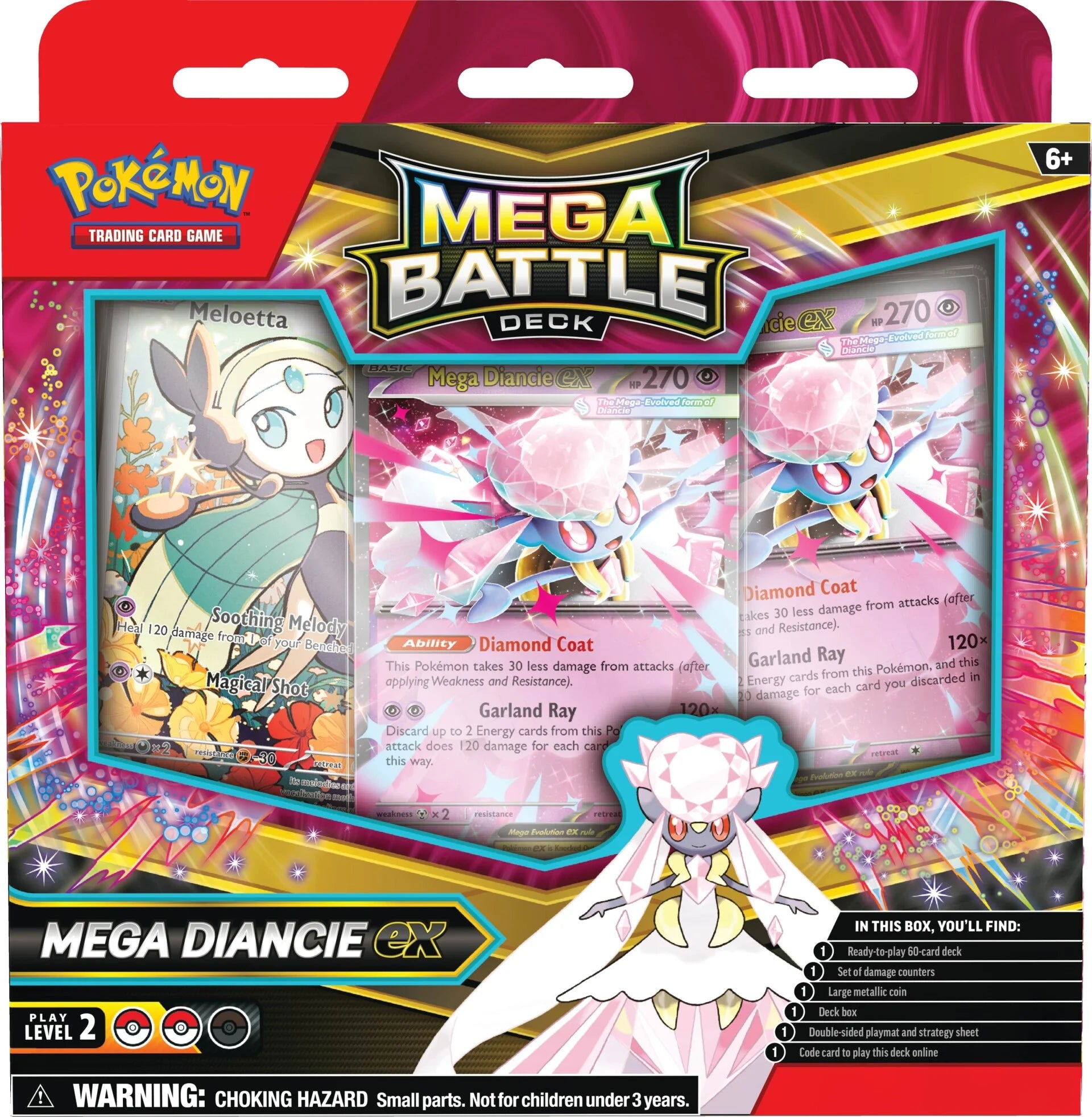 Pokemon: Mega Diancie ex Mega Battle Deck | Arkham Games and Comics