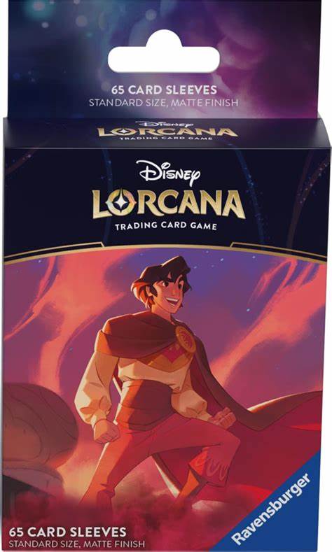 Disney Lorcana TCG: Shimmering Skies Card Sleeves Aladdin | Arkham Games and Comics