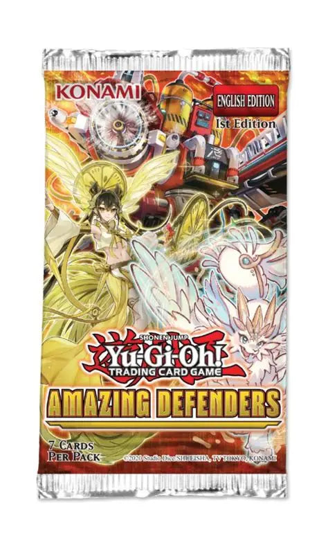 Yu-Gi-Oh! Amazing Defenders - Booster Pack | Arkham Games and Comics
