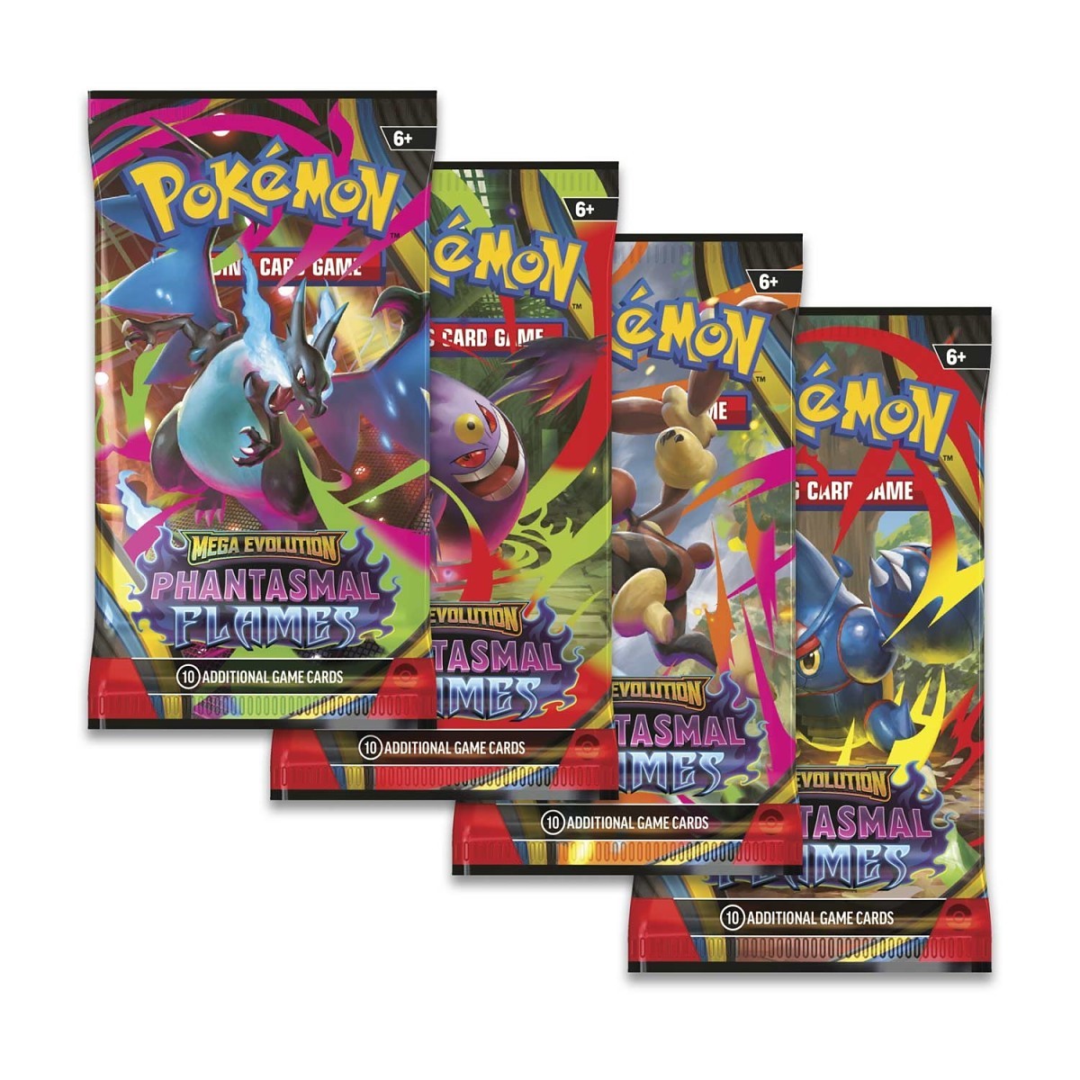Pokémon TCG: Mega Evolution-Phantasmal Flames Booster Pack | Arkham Games and Comics