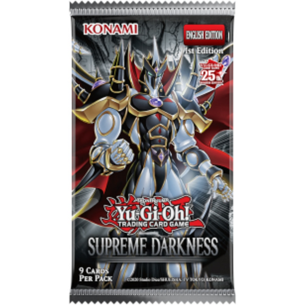 yugioh elemental hero booster box Yu-Gi-Oh! Supreme Darkness Booster Pack – Arkham Games and Comics