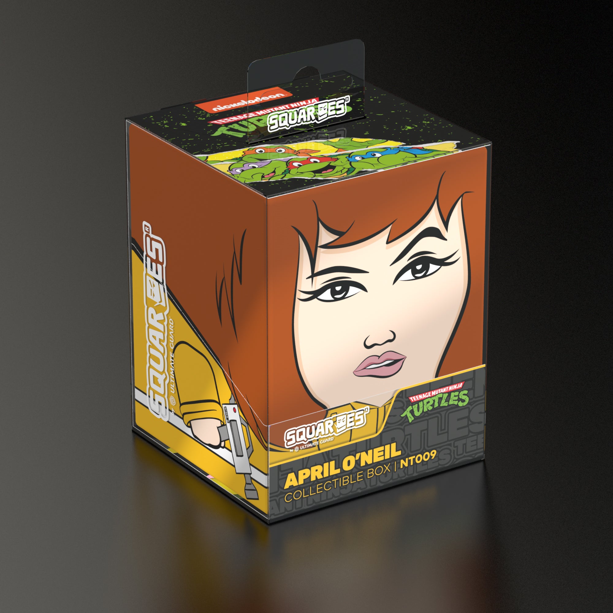 Squaroes 100+ Deckbox: Teenage Mutant Ninja Turtles - April | Arkham Games and Comics