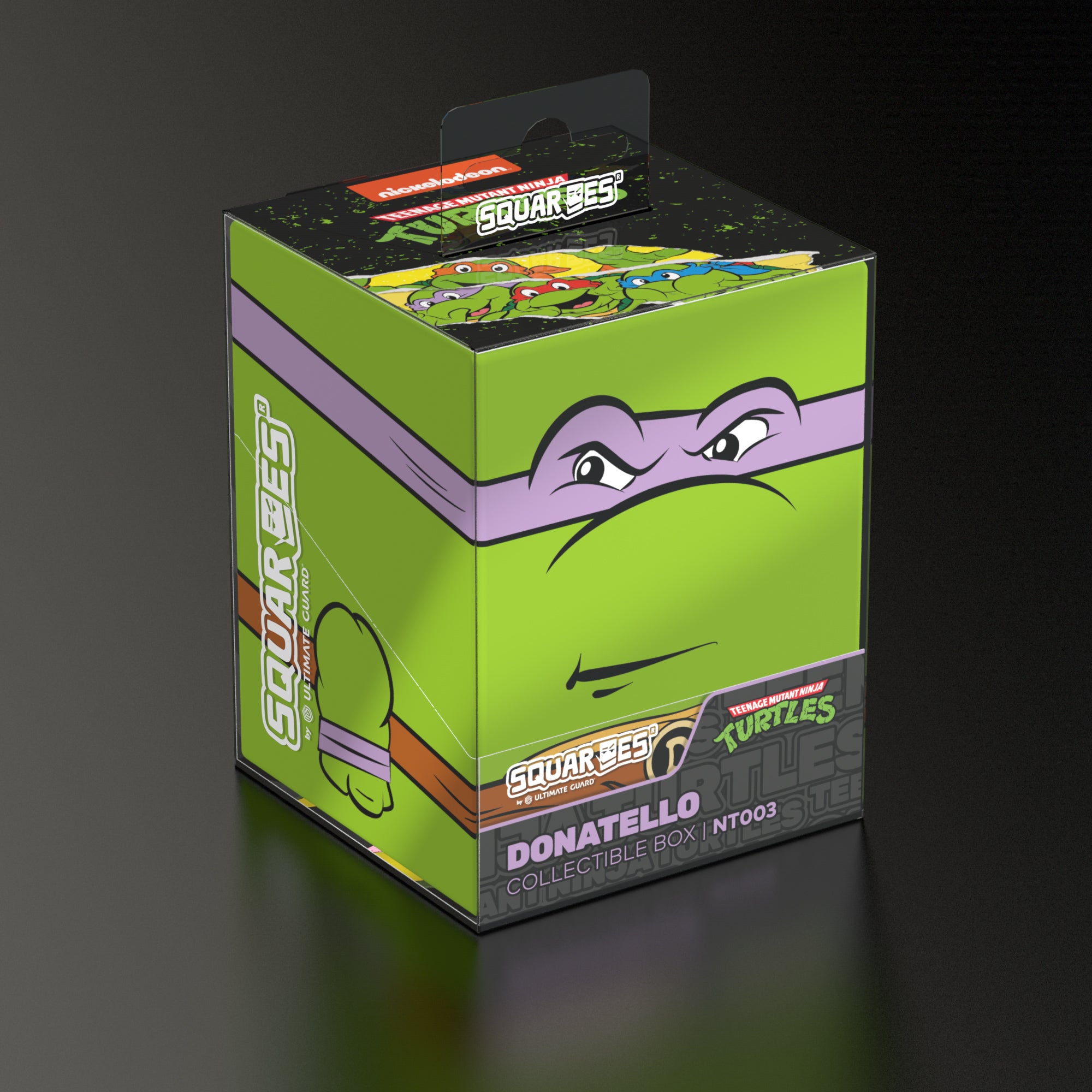 Squaroes 100+ Deckbox: Teenage Mutant Ninja Turtles - Donatello | Arkham Games and Comics