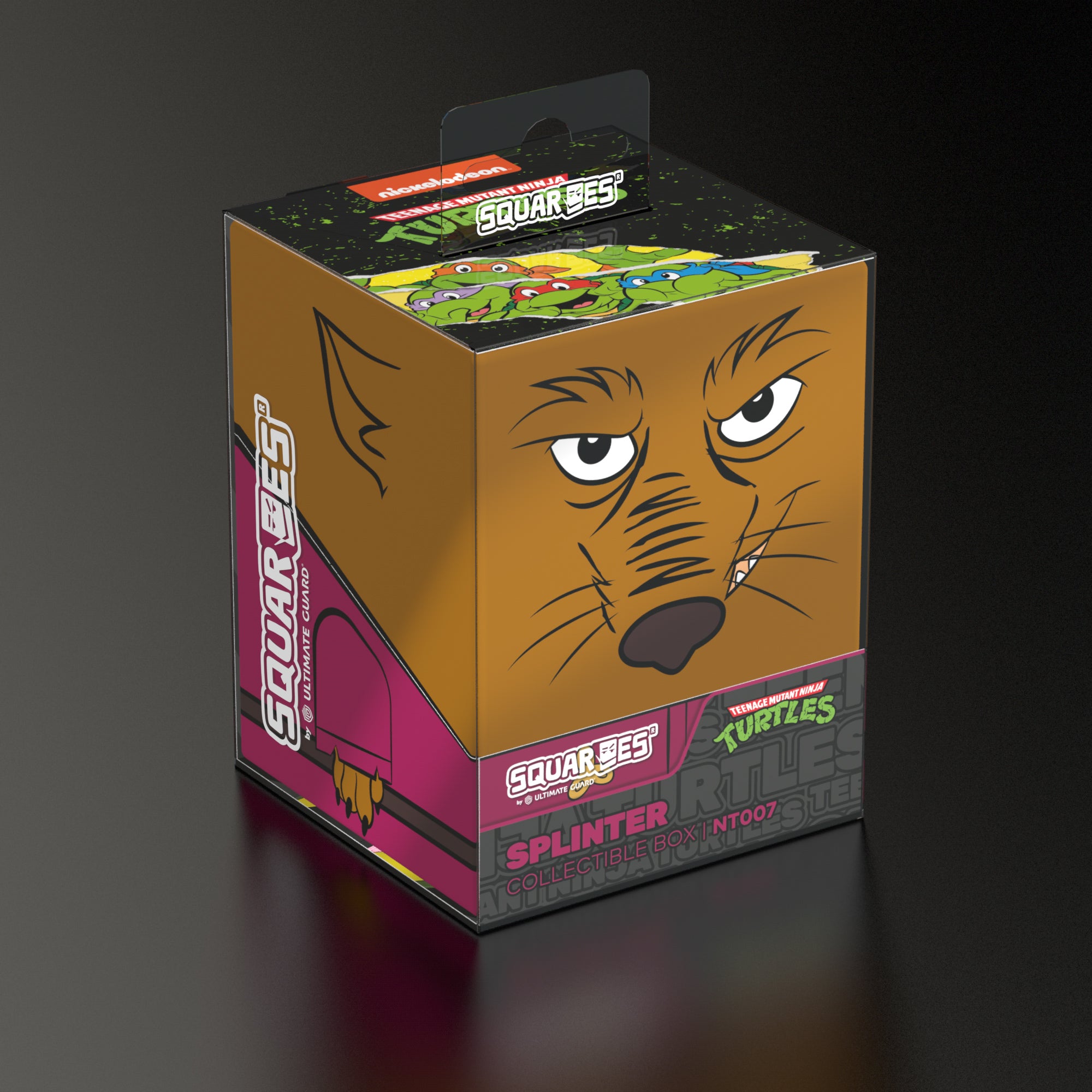 Squaroes 100+ Deckbox: Teenage Mutant Ninja Turtles - Splinter | Arkham Games and Comics