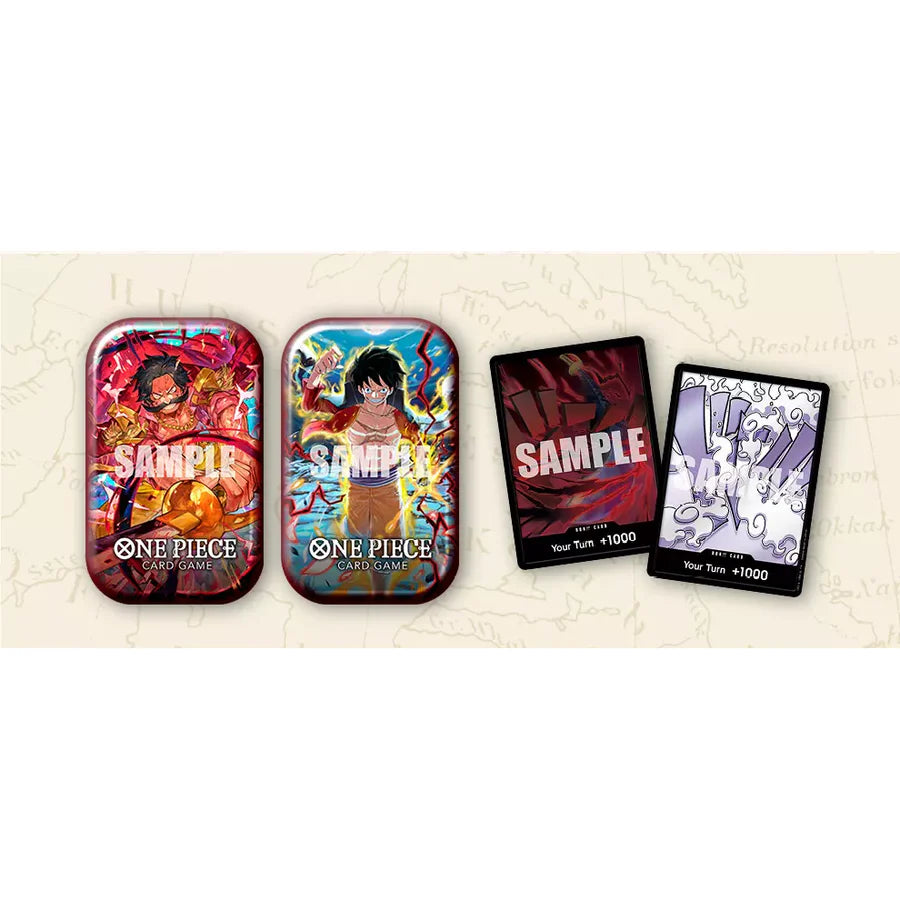 One Piece TCG: Tin Pack Set V1 (TS-01) | Arkham Games and Comics