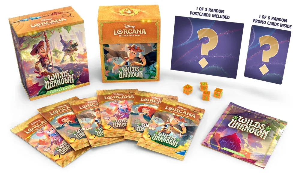 Lorcana Wilds Unknown Prerelease Kit | Arkham Games and Comics