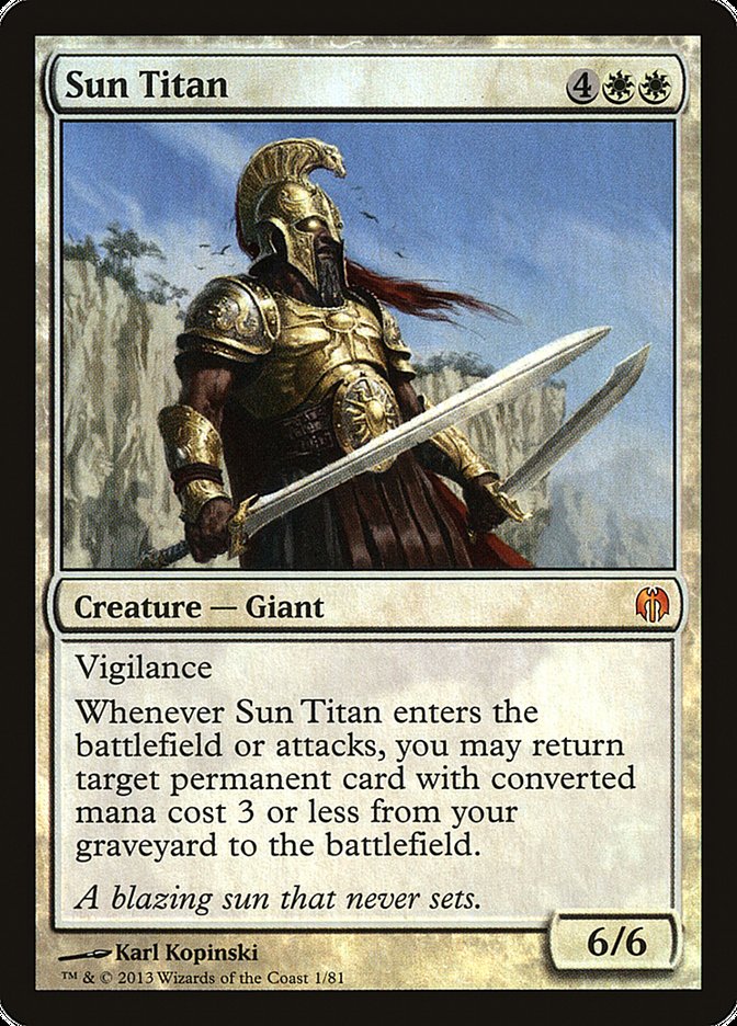 Sun Titan [Duel Decks: Heroes vs. Monsters] | Arkham Games and Comics