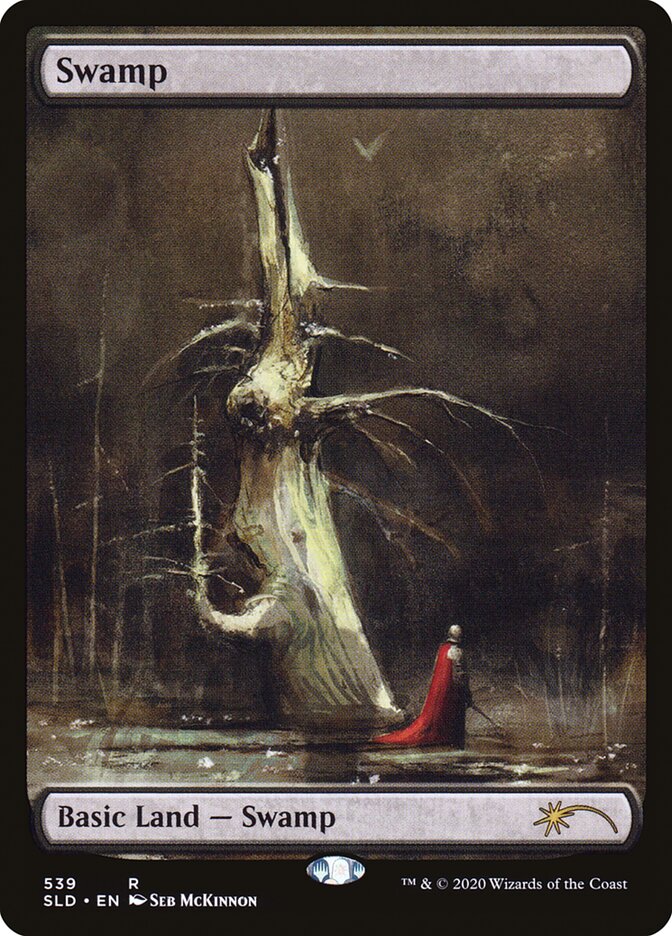 Swamp (539) (Seb Mckinnon) [Secret Lair Drop Series] | Arkham Games and Comics