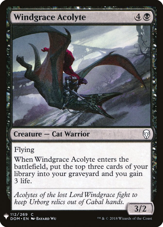 Windgrace Acolyte [Mystery Booster] | Arkham Games and Comics