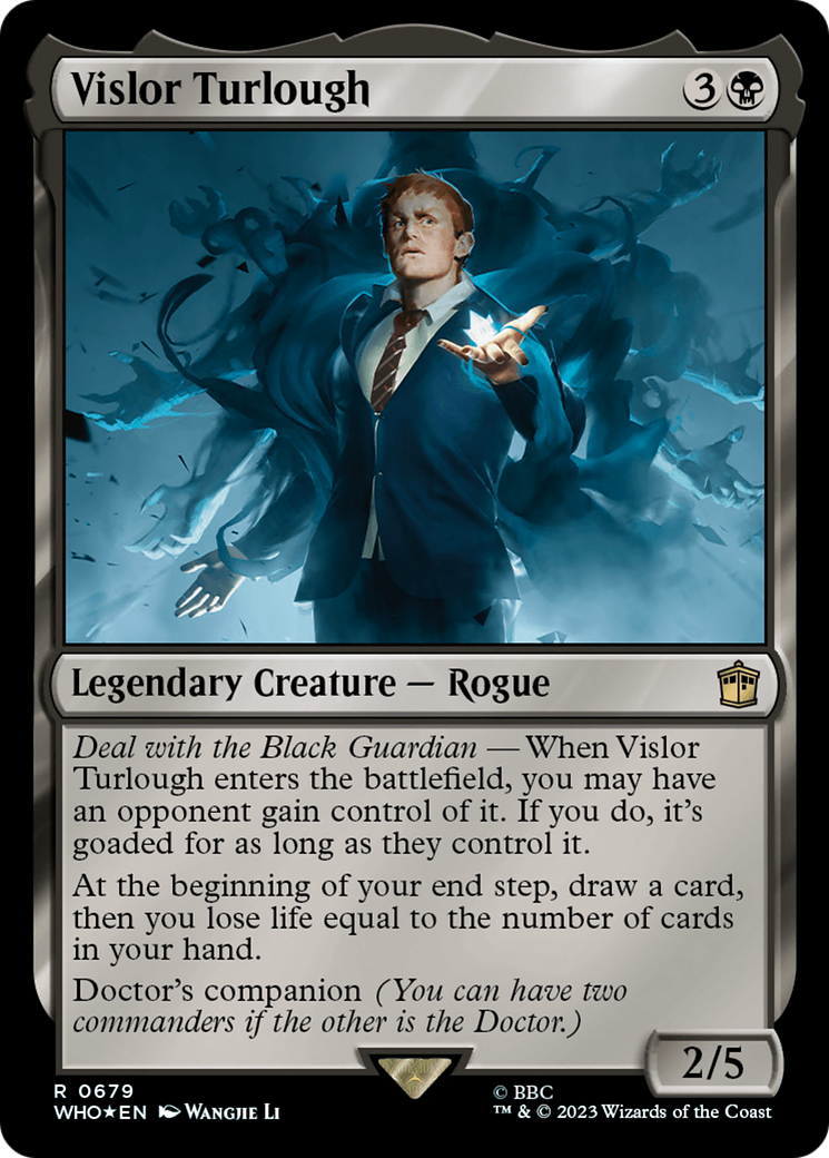 Vislor Turlough (Surge Foil) [Doctor Who] | Arkham Games and Comics