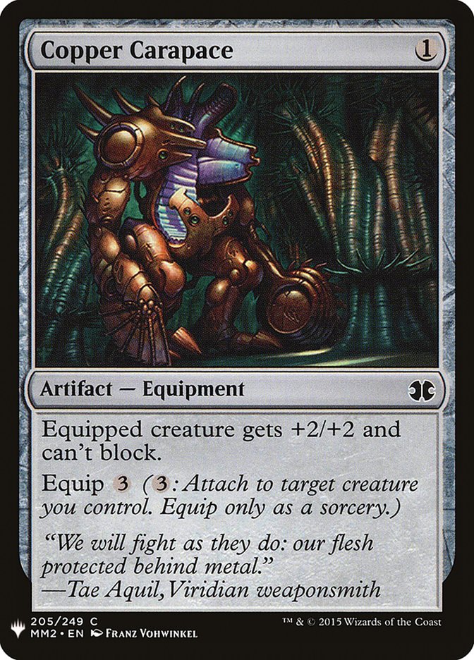 Copper Carapace [Mystery Booster] | Arkham Games and Comics