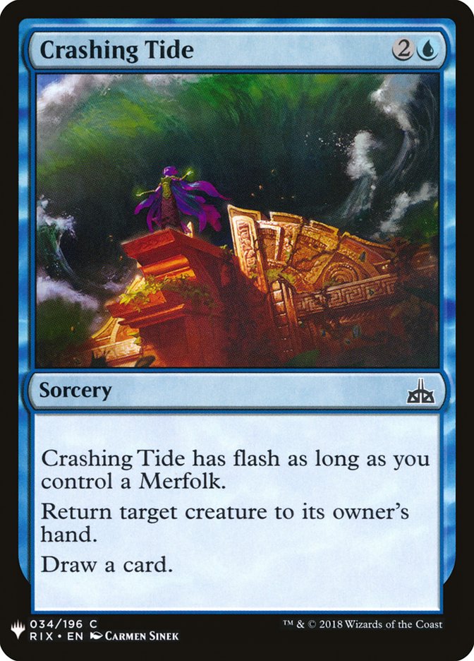 Crashing Tide [Mystery Booster] | Arkham Games and Comics