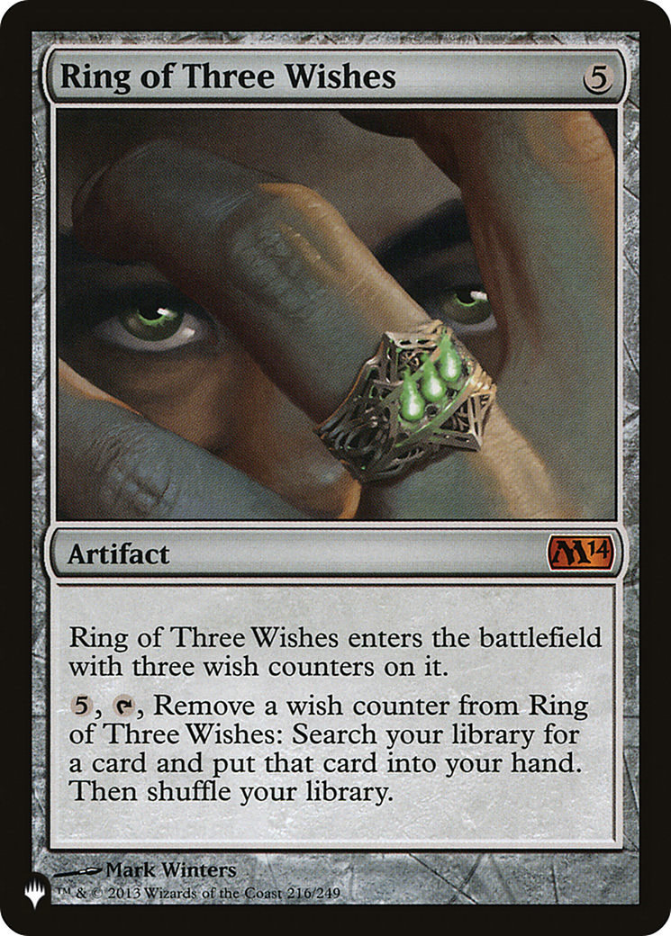 Ring of Three Wishes [The List] | Arkham Games and Comics