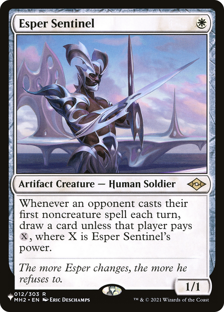Esper Sentinel [The List] | Arkham Games and Comics
