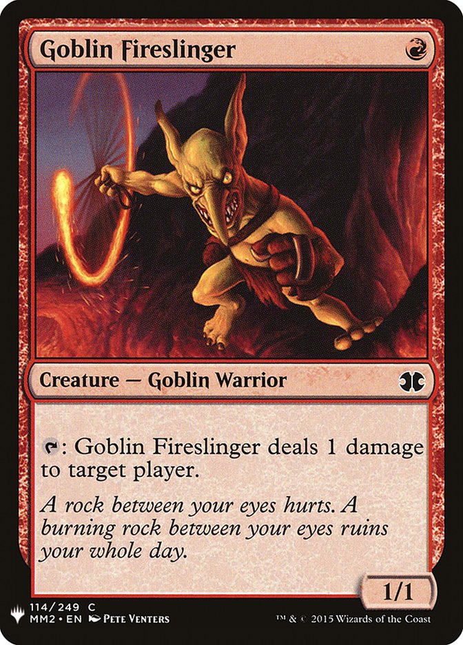 Goblin Fireslinger [Mystery Booster] | Arkham Games and Comics