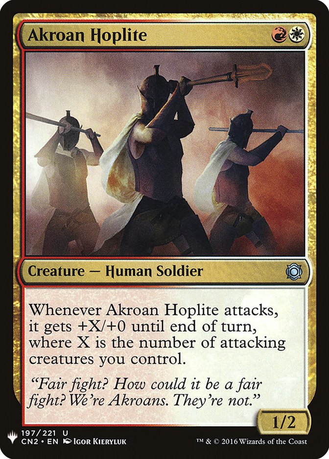 Akroan Hoplite [Mystery Booster] | Arkham Games and Comics