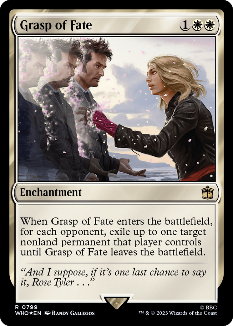 Grasp of Fate (Surge Foil) [Doctor Who] | Arkham Games and Comics