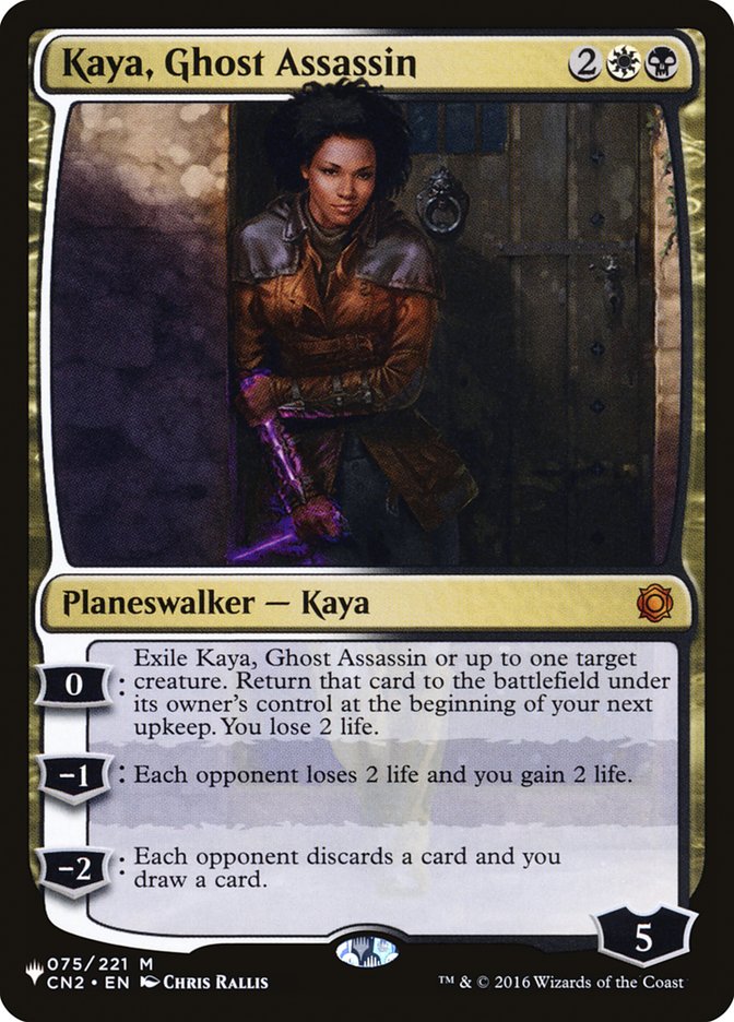 Kaya, Ghost Assassin [The List] | Arkham Games and Comics