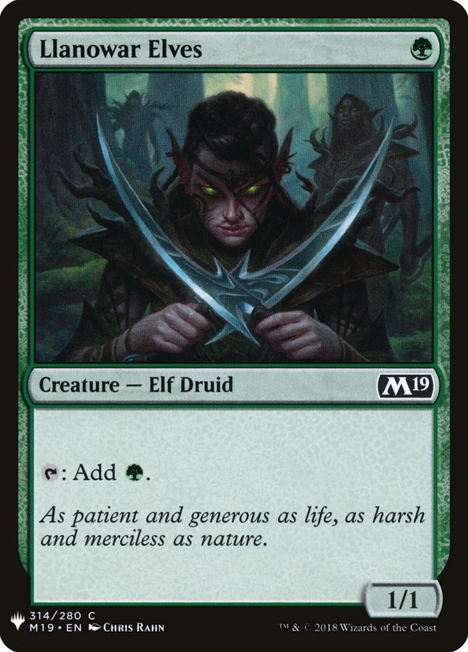 Llanowar Elves [Mystery Booster] | Arkham Games and Comics