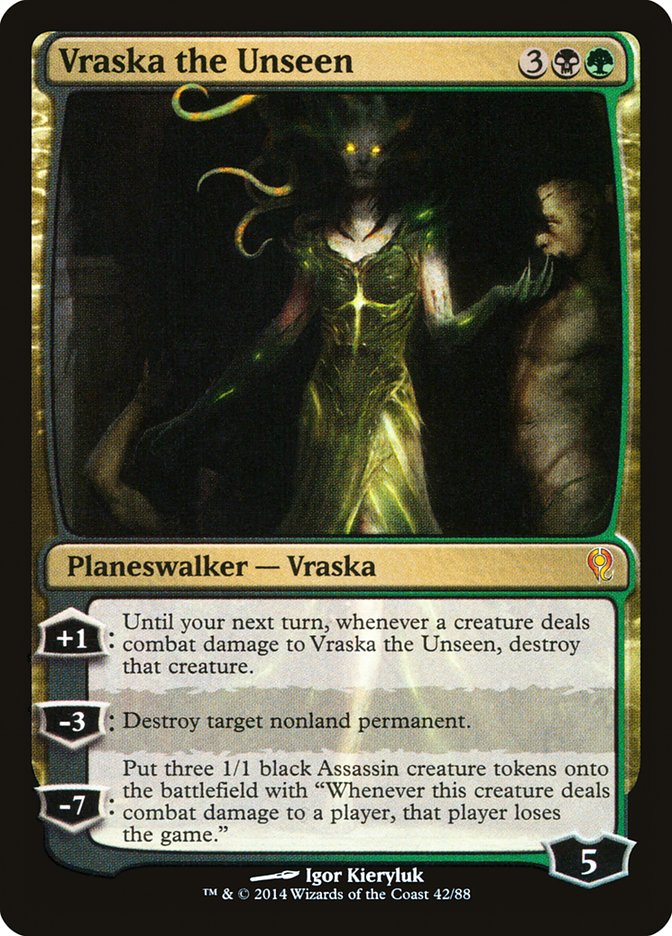 Vraska the Unseen [Duel Decks: Jace vs. Vraska] | Arkham Games and Comics