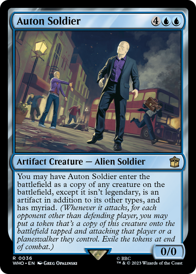 Auton Soldier [Doctor Who] | Arkham Games and Comics