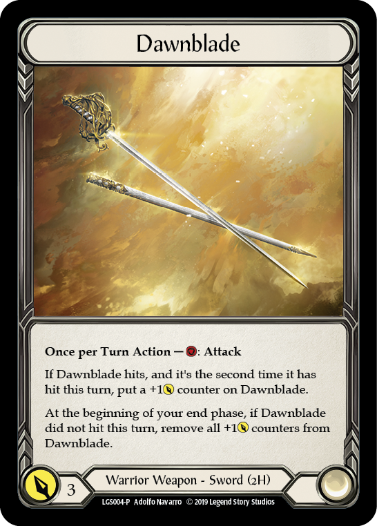 Dawnblade [LGS004-P] (Promo)  1st Edition Cold Foil | Arkham Games and Comics