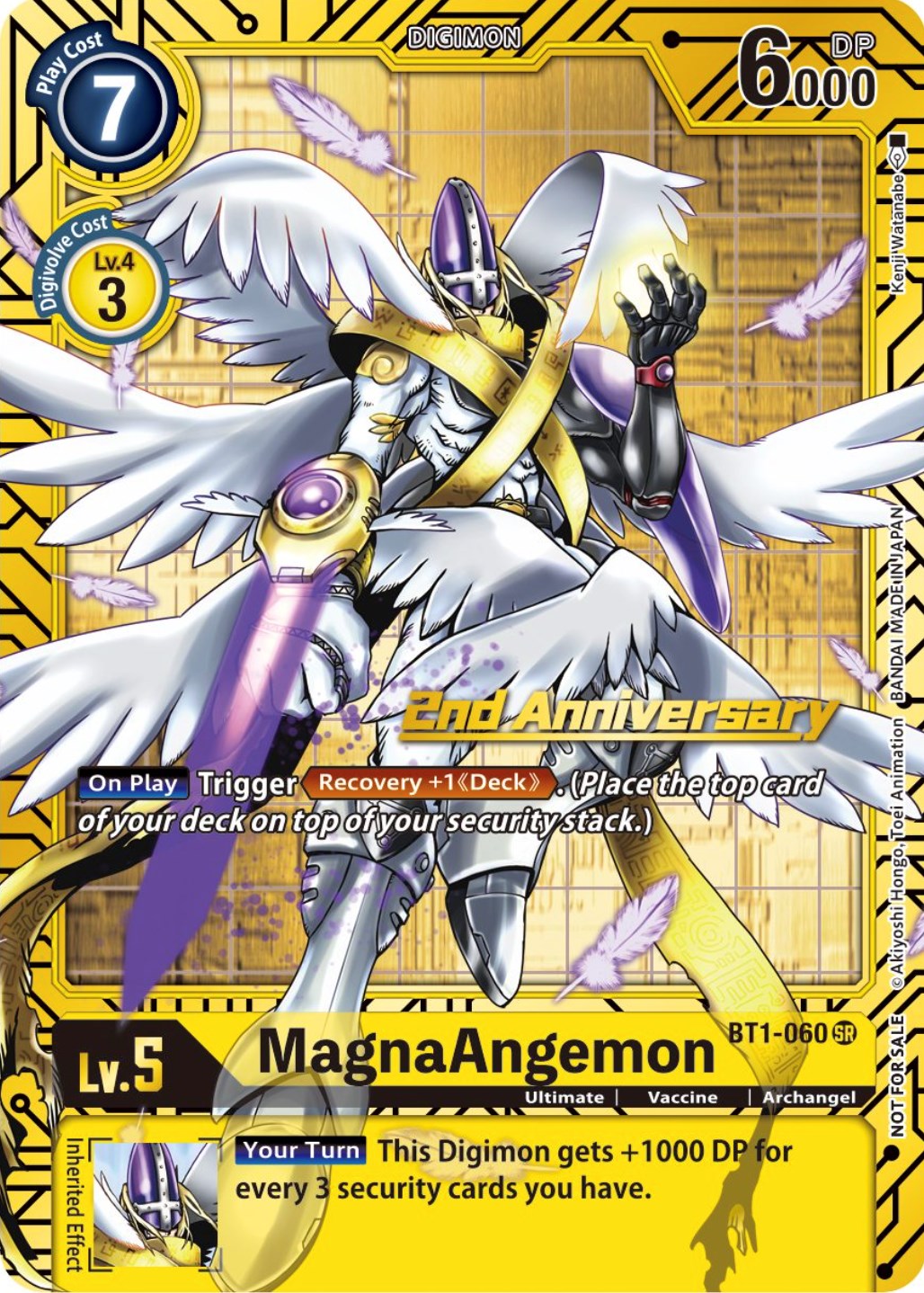 MagnaAngemon [BT1-060] (2nd Anniversary Card Set) [Release Special Booster Promos] | Arkham Games and Comics