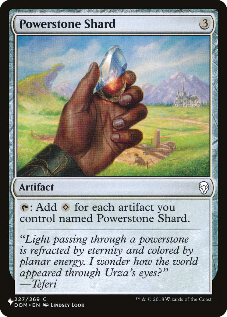 Powerstone Shard [The List] | Arkham Games and Comics