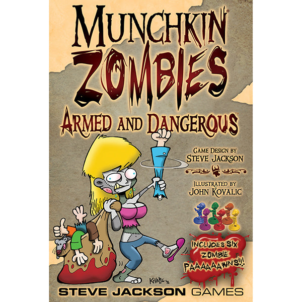 Munchkin Zombies Armed and Dangerous | Arkham Games and Comics