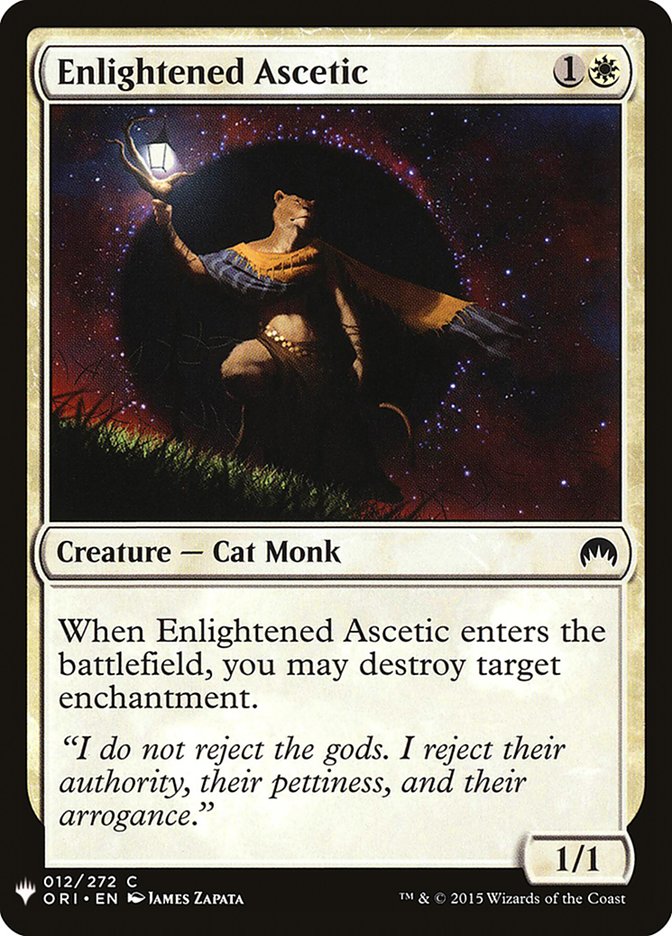 Enlightened Ascetic [Mystery Booster] | Arkham Games and Comics