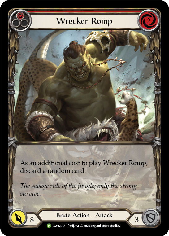 Wrecker Romp (Red) [LGS020] (Promo) | Arkham Games and Comics