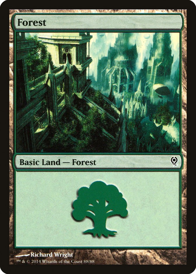 Forest (88) [Duel Decks: Jace vs. Vraska] | Arkham Games and Comics