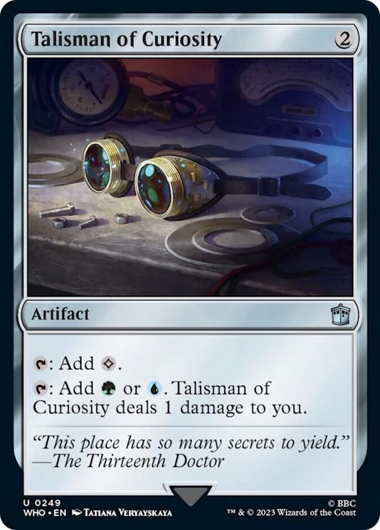 Talisman of Curiosity [Doctor Who] | Arkham Games and Comics