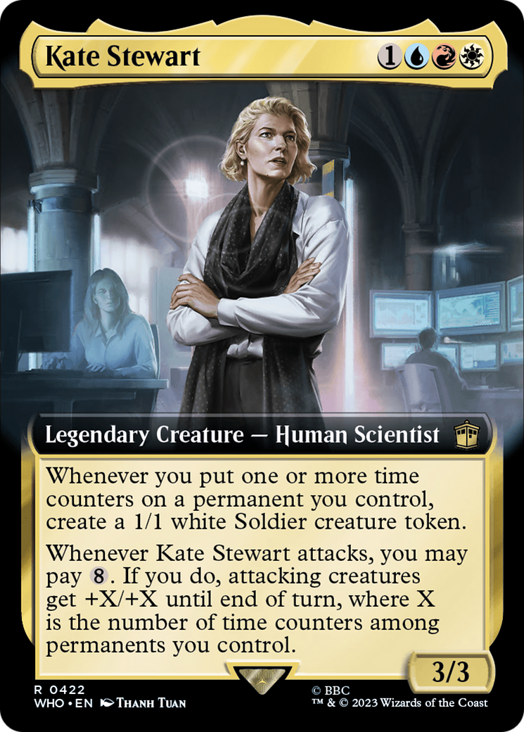 Kate Stewart (Extended Art) [Doctor Who] | Arkham Games and Comics