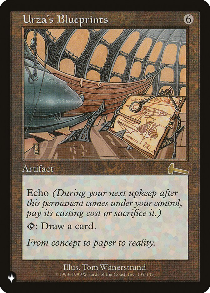 Urza's Blueprints [The List] | Arkham Games and Comics