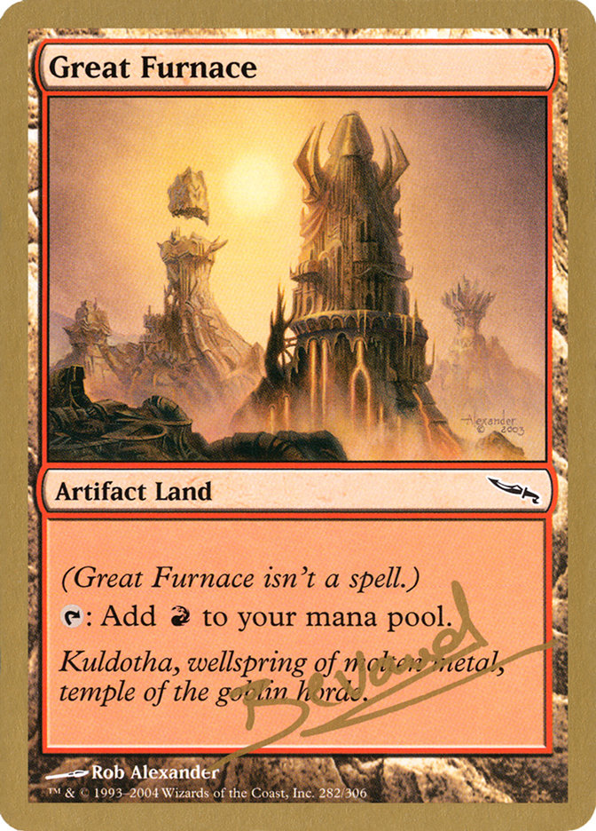 Great Furnace (Manuel Bevand) [World Championship Decks 2004] | Arkham Games and Comics