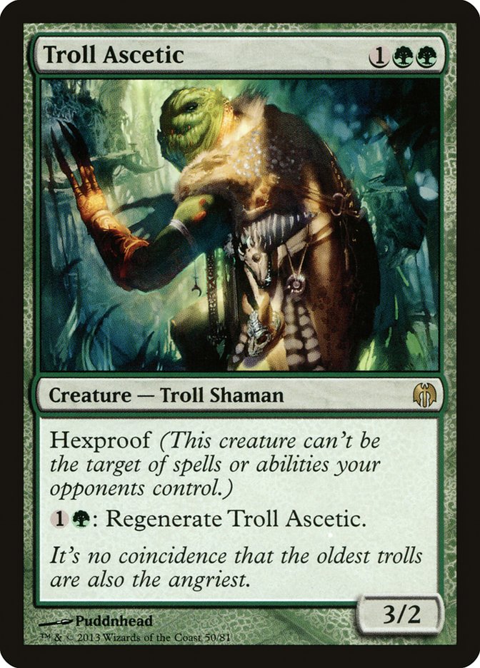 Troll Ascetic [Duel Decks: Heroes vs. Monsters] | Arkham Games and Comics