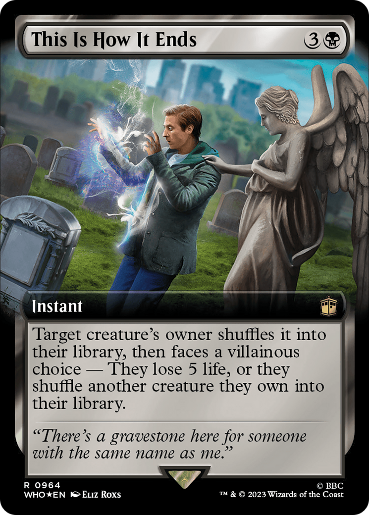 This Is How It Ends (Extended Art) (Surge Foil) [Doctor Who] | Arkham Games and Comics
