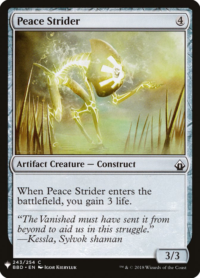 Peace Strider [Mystery Booster] | Arkham Games and Comics