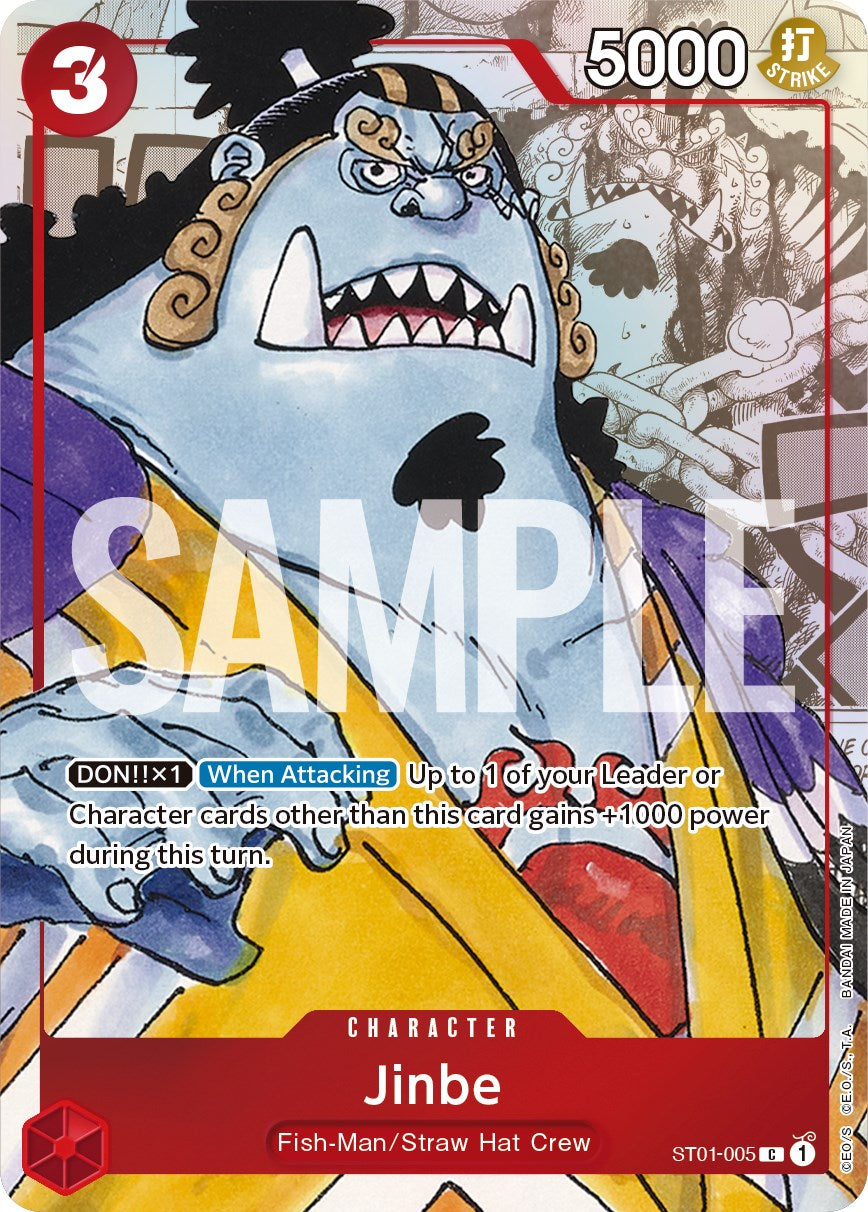 Jinbe (Alternate Art) [One Piece Promotion Cards] | Arkham Games and Comics