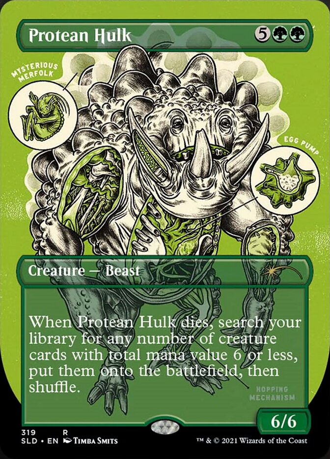 Protean Hulk (Borderless) [Secret Lair Drop Series] | Arkham Games and Comics