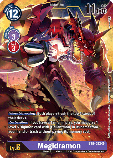 Megidramon [BT5-083] [Battle of Omni] | Arkham Games and Comics