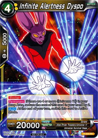 Infinite Alertness Dyspo (P-054) [Promotion Cards] | Arkham Games and Comics