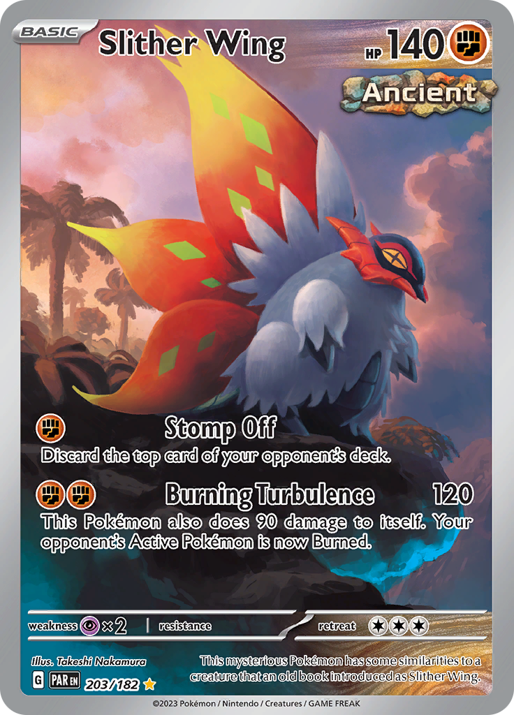 Slither Wing (203/182) [Scarlet & Violet: Paradox Rift] | Arkham Games and Comics