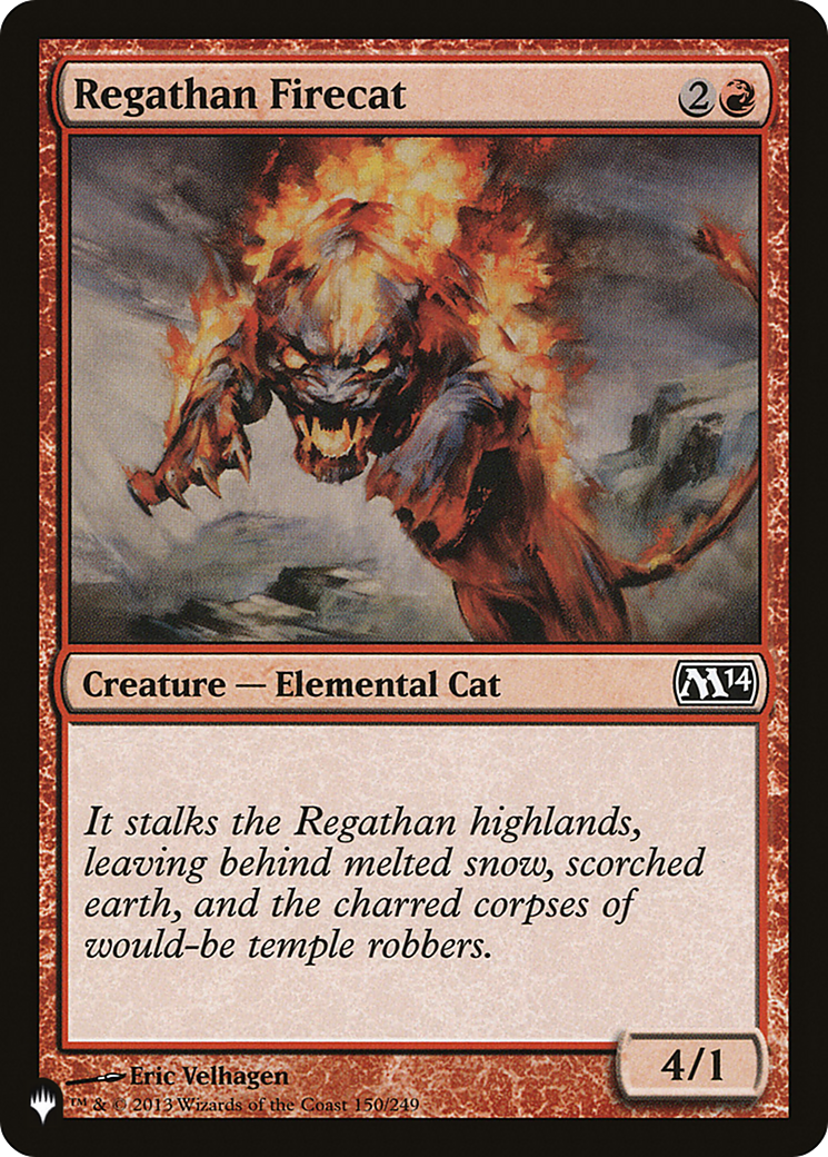 Regathan Firecat [The List] | Arkham Games and Comics