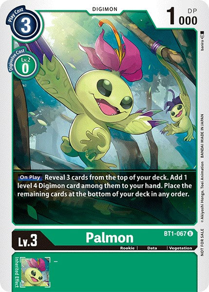 Palmon [BT1-067] (Official Tournament Pack Vol.3) [Release Special Booster Promos] | Arkham Games and Comics